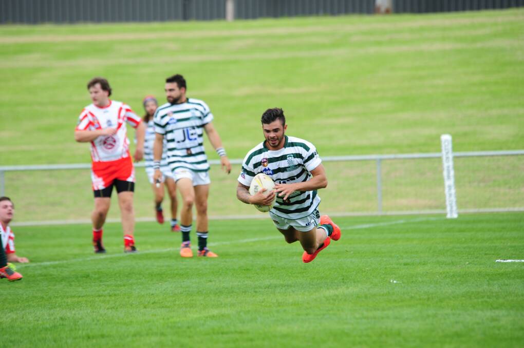 Colby Pellow is one of four Dubbo CYMS players involved for Western Division this weekend. Photo: JOSH HEARD