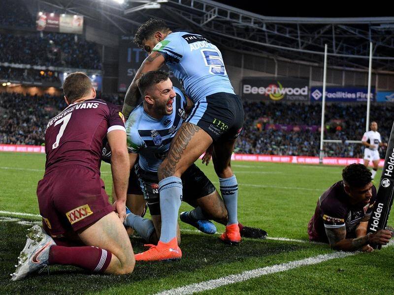 James Tedesco's try at ANZ Stadium was one the great moments in NSW's Origin history.