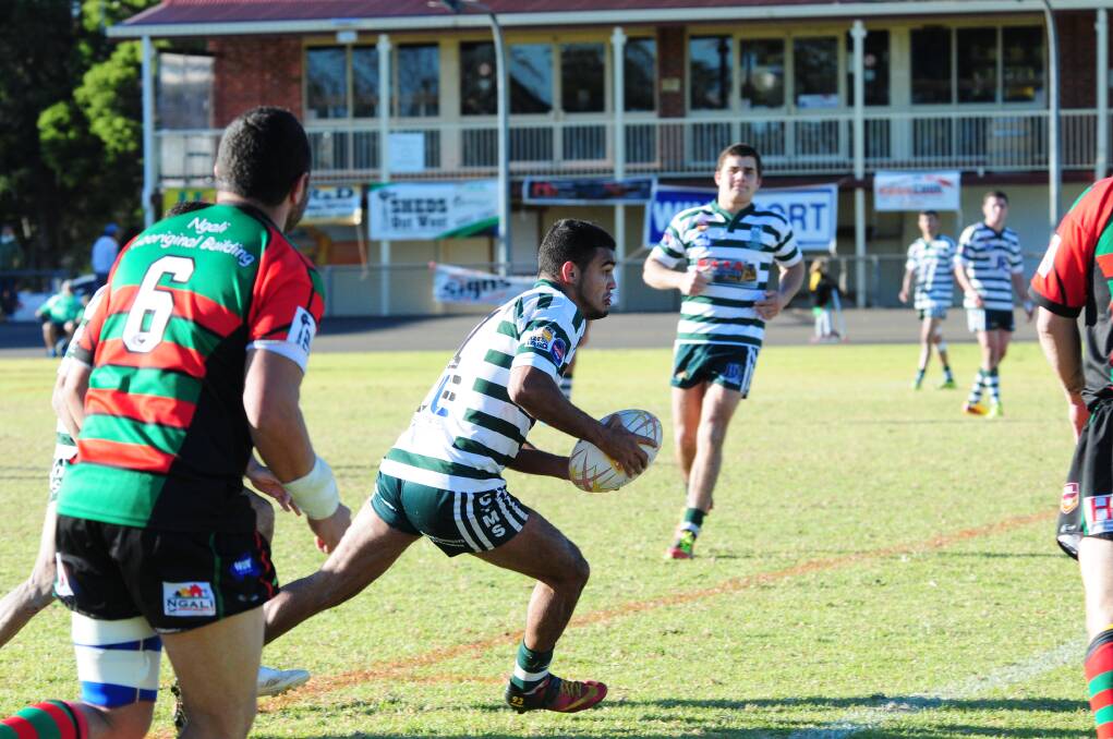 Kieran Shipp starred for CYMS yesterday, scoring three tries in the Fishies 58-4 win over Westside. 			    Photo: Kathryn O'Sullivan