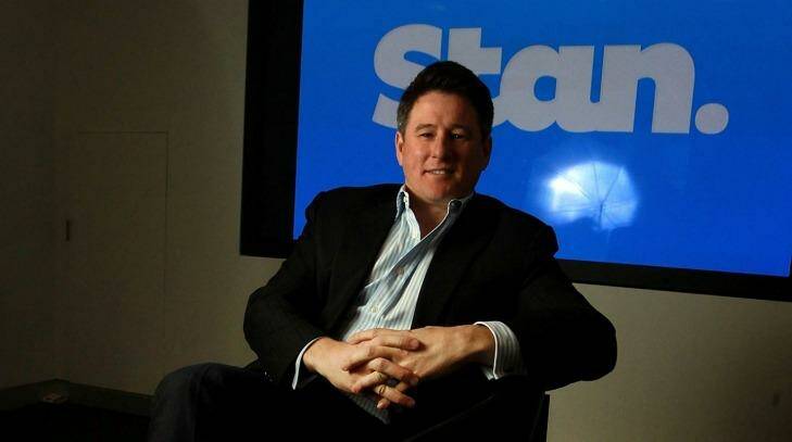 Stan chief executive Mike Sneesby. Photo: Ben Rushton