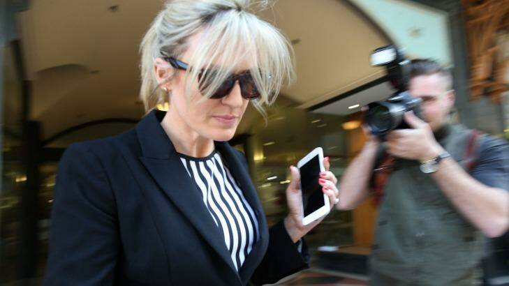 DPP Lawyer Lisa Munro leaves Downing Centre Local Court  Photo: Anthony Johnson