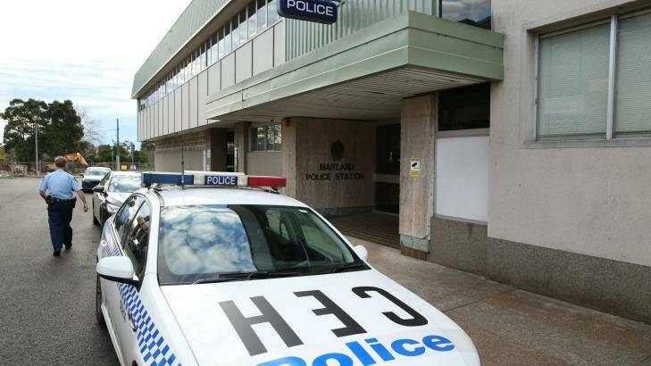 Rebecca Maher was taken to Maitland police station about 12.45am on July 19. Photo: Max Mason-Hubers