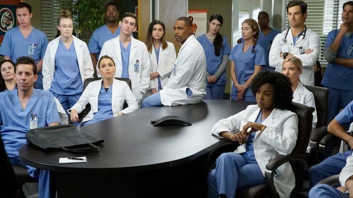 Rhimes' first hit <i>Grey's Anatomy</i>. Photo: Kelsey McNeal
