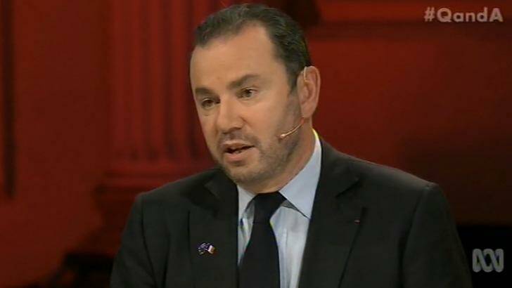 French ambassador to Australia Christophe Lecourtier said his hometown was attacked because France is 'at war'. Photo: ABC