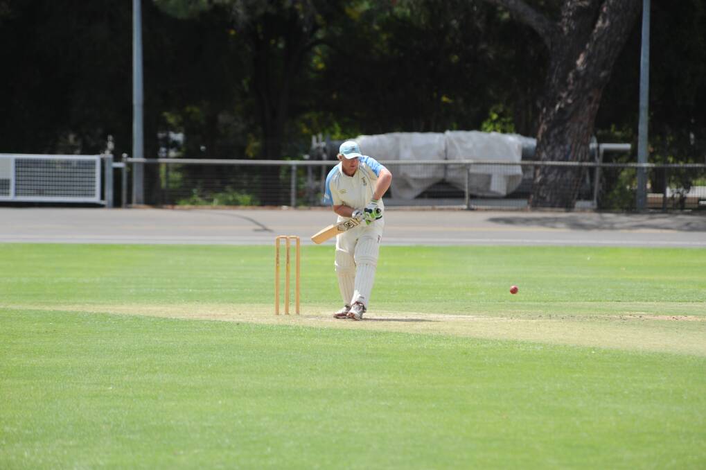 Rugby's Ben Taylor will be a key figure with both bat and ball in this round's do-or-die Whitney Cup clash with Macquarie.  
Photo: HANNAH SOOLE