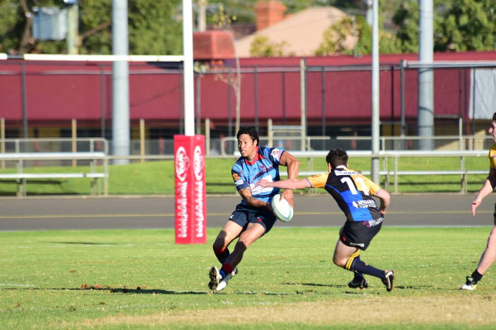 Moa Karivaeta made a try-scoring return last week and will be important for the Roos again tomorrow against the Forbes Platypi. 								        Photo: CHERYL BURKE