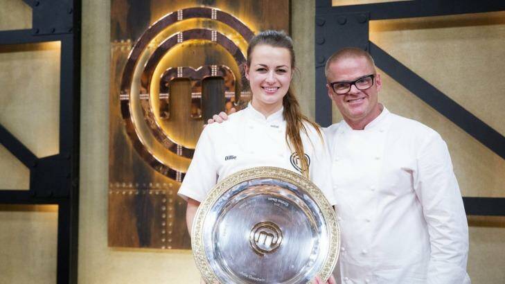 Billie's big comeback: now she's off to work in Heston's restaurant in Britain.  Photo: Supplied