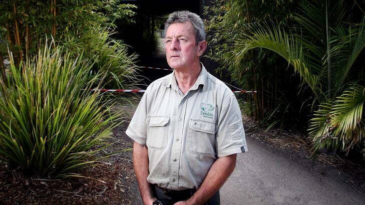 John Radnidge, the owner of Symbio Wildlife Park, has thanked police and the public for their help. Photo: Sylvia Liber
