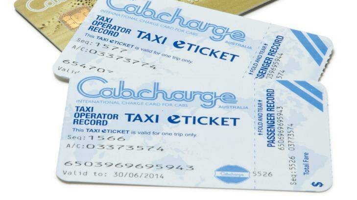 A Cabcharge docket was used for a trip in Joe Hockey's name when he was in Dubai. 