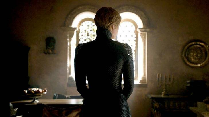 Cersei's ever so cool snake-like outfit defied that of a victim in the Game of Thrones finale. Photo: HBO
