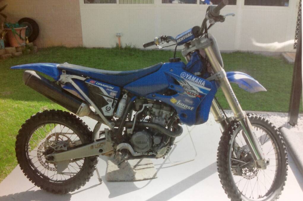 A family who had these two dirt bike stolen from their Dubbo home has appealed for witnesses to contact police with any information about the incident. Photos contributed.