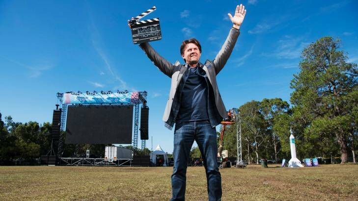 "We're putting our money where our mouth is": John Polson at Tropfest's new venue in Parramatta Park. Photo: James Brickwood