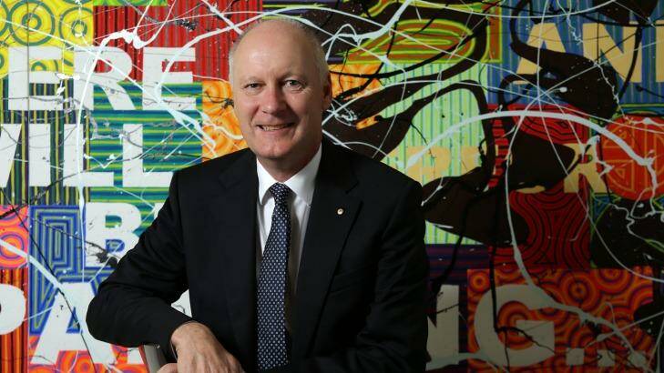 Richard Goyder, Wesfarmers managing director has lashed investors for short-term thinking. Photo: Philip Gostelow