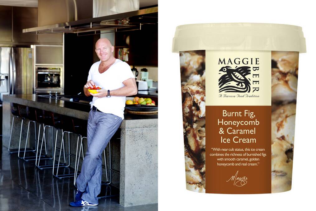 Matt Moran's secret vice is Maggie Beer's burnt fig ice-cream. Photo: Edwina Pickles