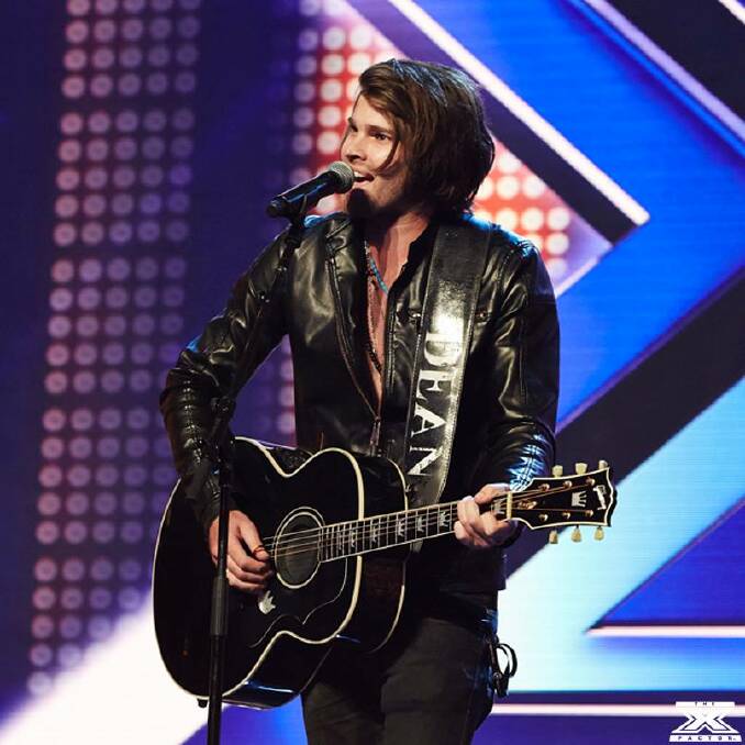 Dean Pritchard or Dean Ray as he is commonly known as. 
 
 		Photo: THE X FACTOR, CHANNEL 7