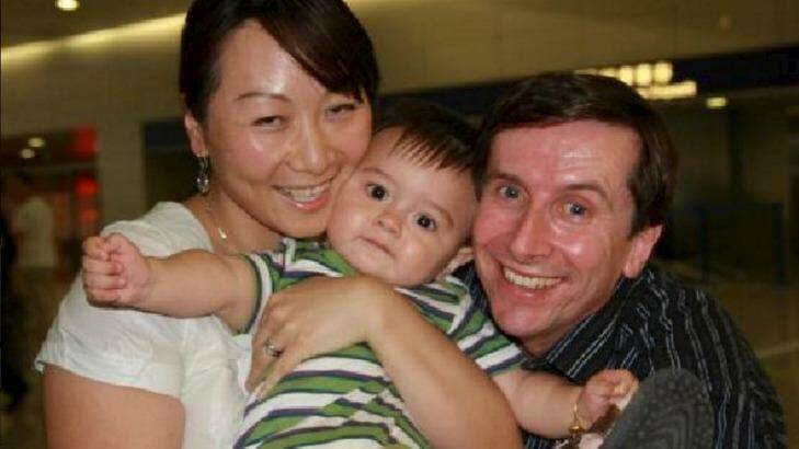 Geoff and Lily Fenton with their son Aidan, who died of diabetes at the Hurstville Ritz during a week long treatment conference led by a doctor who promotes slapping therapy.