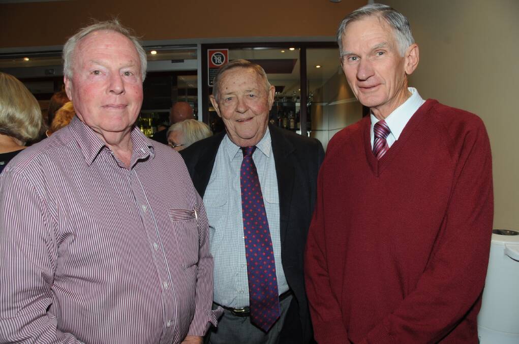 Peter Poulton, David Brown and Roger King