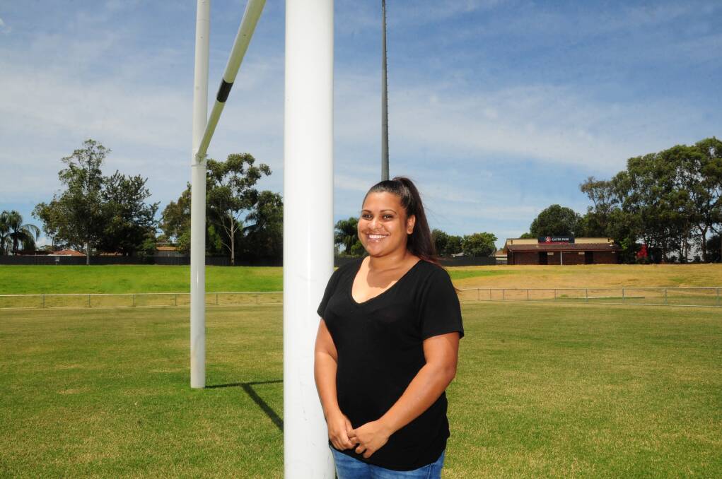 Dubbo's Litisha Boney will be going up against the best female rugby league players in Australia next month during the All Stars match. 				  Photo: Hannah Soole