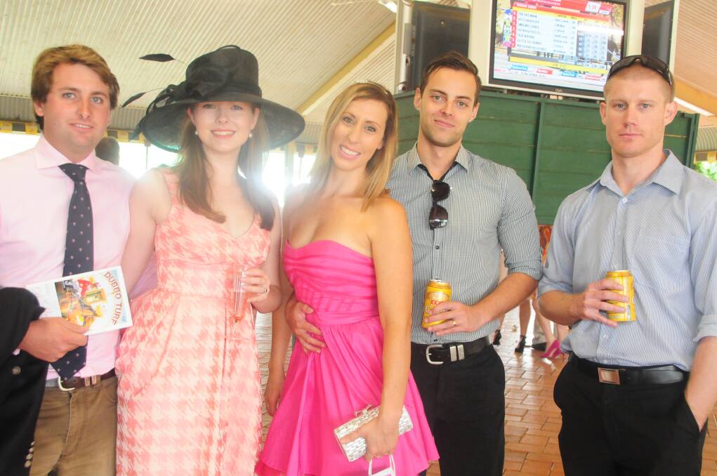 James Wood and Jess Noot with Hannah and Kenny Wisse, and Mitch Rea