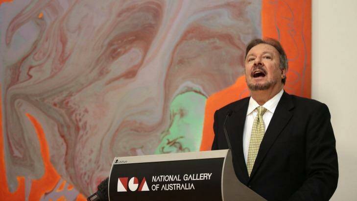 Retiring:National Gallery of Australia director Ron Radford will leave his post soon. Photo: Jeffrey Chan