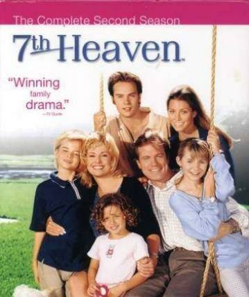 Stephen Collins with some of his screen family on '7th Heaven'. Photo: WikiMedia Images