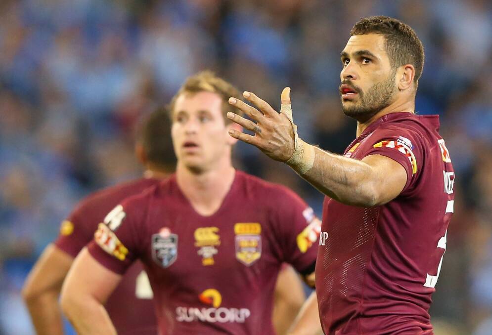 A no try decision against Greg Inglis has sparked a lot of debate in the aftermath to the second State Of Origin game on Wednesday night. 			          Photo: GETTY IMAGES