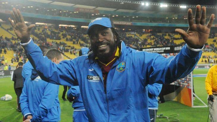 West Indies Chris Gayle has signed for the Melbourne Renegades. Photo: Ross Setford