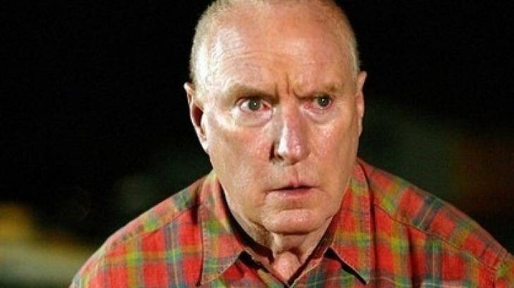 Flaming familiar: Ray Meagher.
