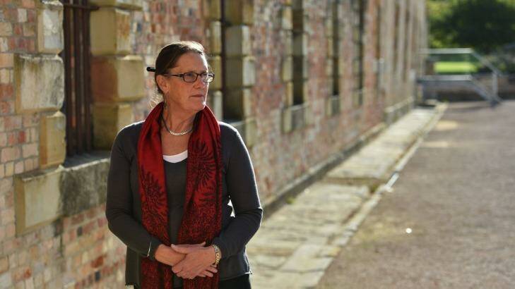 Roseanne Heyward, Tasman Council mayor, at Port Arthur. Photo: Scott Gelston