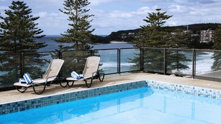 Pool with a view: Novotel Manly Pacific.