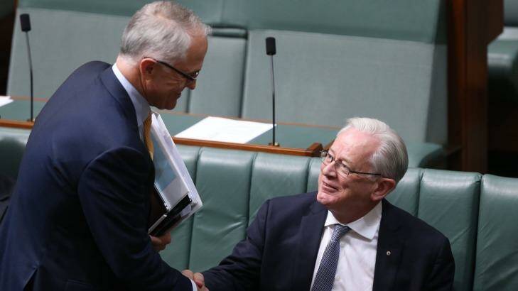 Prime Minister Malcolm Turnbull and Trade Minister Andrew Robb. Photo: Andrew Meares