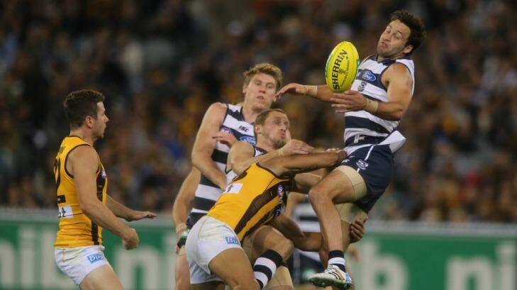 As it should be played: There were few complaints about the Geelong-Hawthorn Easter Monday blockbuster.