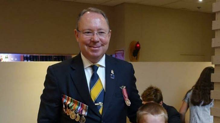 Labor MP Hugh McDermott has been challenged to table his military service record. Photo: Facebook
