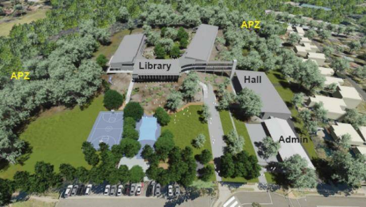 The proposed development of the Manly Vale school Photo: Supplied