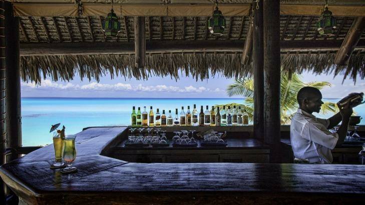 Bar none: Every vantage point has stunning views of the archipelago.