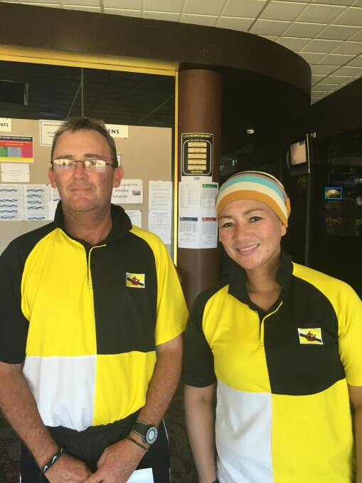 Tony Scott and Rosita Kamis were two of the big winners at Club Dubbo. 	      Photo: CONTRIBUTED