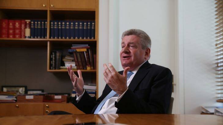 Communications Minister Mitch Fifield is reviewing broadcast licence fees. Photo: Andrew Meares
