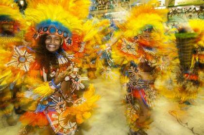 Carnaval is a week-long celebration of the senses. Photo: Stuart Dee