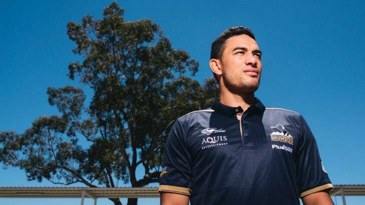 Brumbies recruit Wharenui Hawera is the "frontrunner" to step into the No.10 jersey. Photo: Rohan Thomson