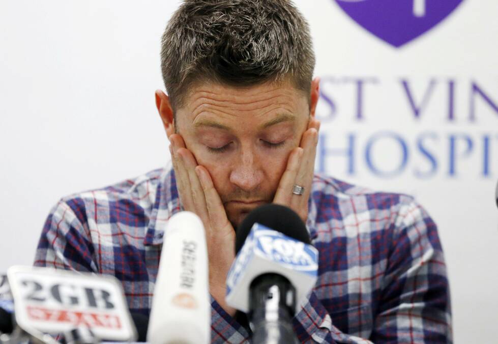 Michael Clarke has showed true leadership over the past few days.							 Photo:?GETTY?IMAGES