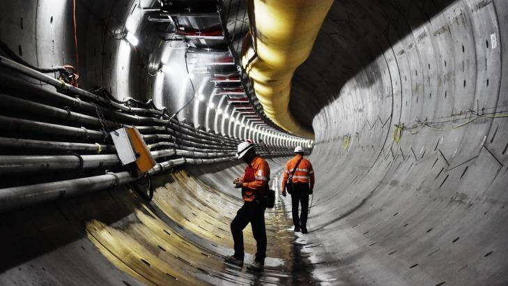 Under the group's plans, half of the 26-kilometre line from Central to Westmead would be tunnel. Photo: Nick Moir