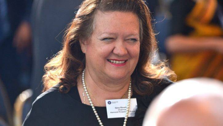 The real life Gina Rinehart took legal action with Channel Nine over the mini-series.  Photo: Joe Armao 
