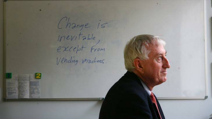 Peter Doherty, Professor Laureate at the University of Melbourne, is among many leading researchers worried by the government's intervention into science.  Photo: Penny Stephens