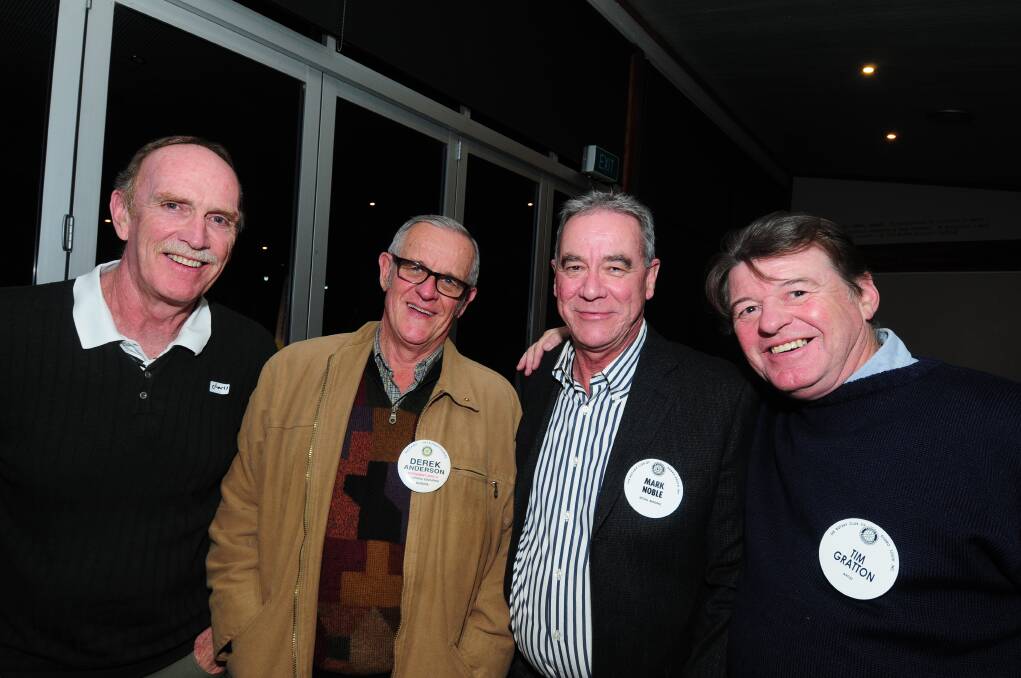 Charles de Beer, Derek Anderson, Mark Noble and Tim Gratton