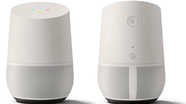 The Google Home smart speaker. Photo: Google
