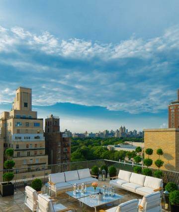 The Mark Penthouse rooftop terrace. Photo: Todd Eberle