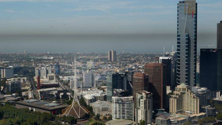 In Melbourne particle pollution is the major air pollutant, although other pollutants such as ozone are also of concern.  Photo: Jason South