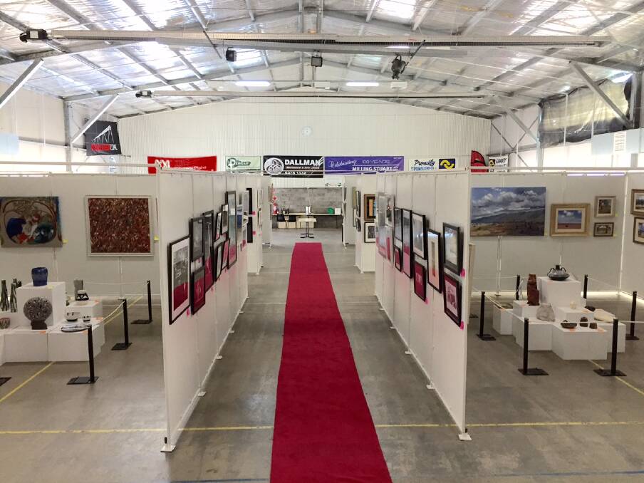 Dunedoo became the culture capital of the central west last night with the opening of the Arts Unlimited exhibition.PHOTO: CONTRIBUTED