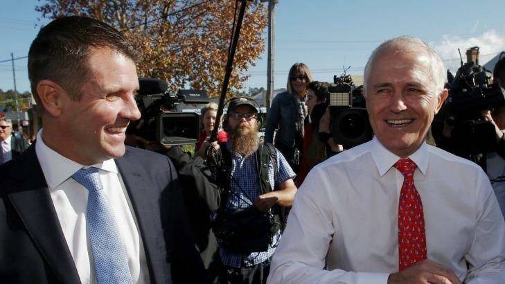 Mike Baird and Malcolm Turnbull  are pushing for party reform Photo: Andrew Meares