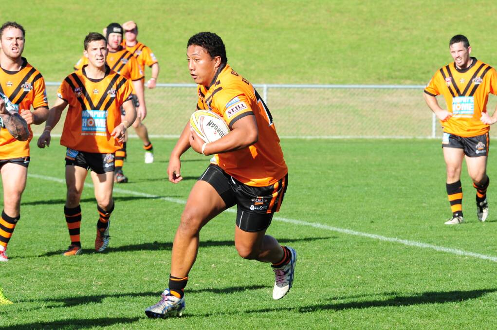 Hamish Pomare was one of many young Nyngan Tigers to benefit from the experience of Rod Reddy during the former Australian representative's time with the club. Photo: Louise Donges